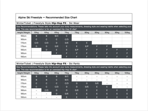 WINTER TICKET 军绿色宽大Oversize单双板自由式滑雪裤子
