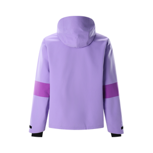 WinterTicket Ski/Snowboard Freestyle OVERSIZE Purple Baggy Hip-hop 3L Pullover Snow Jacket