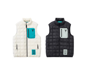 WINTER TICKET暖甲雪境系列保暖层滑雪户外羽绒无袖马甲