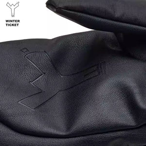 WINTER TICKET Anti-Bacterial Odor-Resistant Waterproof Warm Fleece-Lined Winter 3M Mittens for Skiing (Snowboard/Ski)