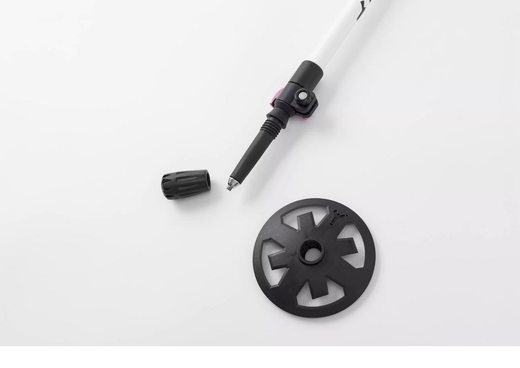 WinterTicket2526野雪大雪拖全碳纤维轻伸缩杆自由式雪杖配x2铝杆