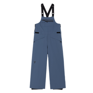 WINTER TICKET单双板自由式宽松嘻哈oversize野雪暗灰蓝背带裤