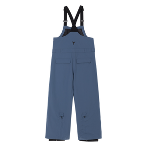 WINTER TICKET单双板自由式宽松嘻哈oversize野雪暗灰蓝背带裤