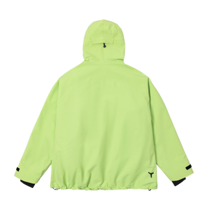 WinterTicket Snowboard Freestyle OVERSIZE Loose Hip-Hop Recco Ski 3L Fluorescent Yellow Jacket Snowsuit