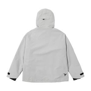 WinterTicket Ski/Snowboard Freestyle Oversized Hip-Hop Recco Baicao Frost Grey 3L Ski Jacket Snow Suit